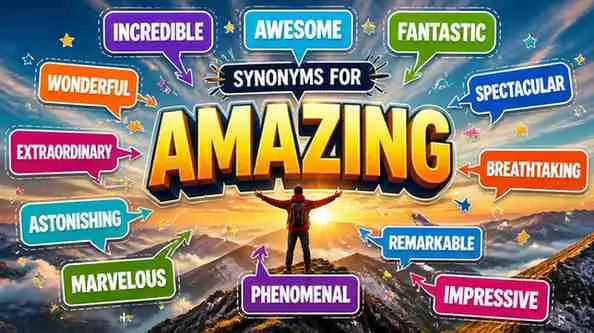 synonyms for amazing