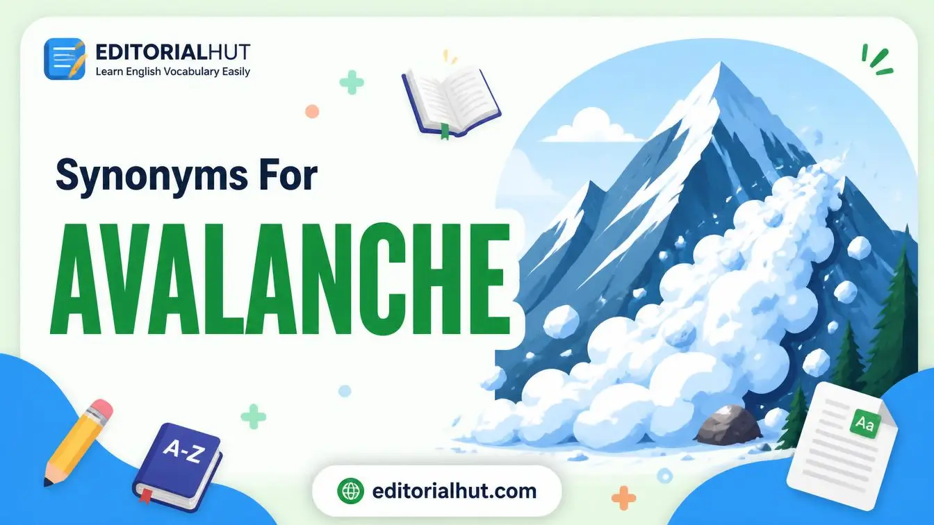 synonyms for avalanche