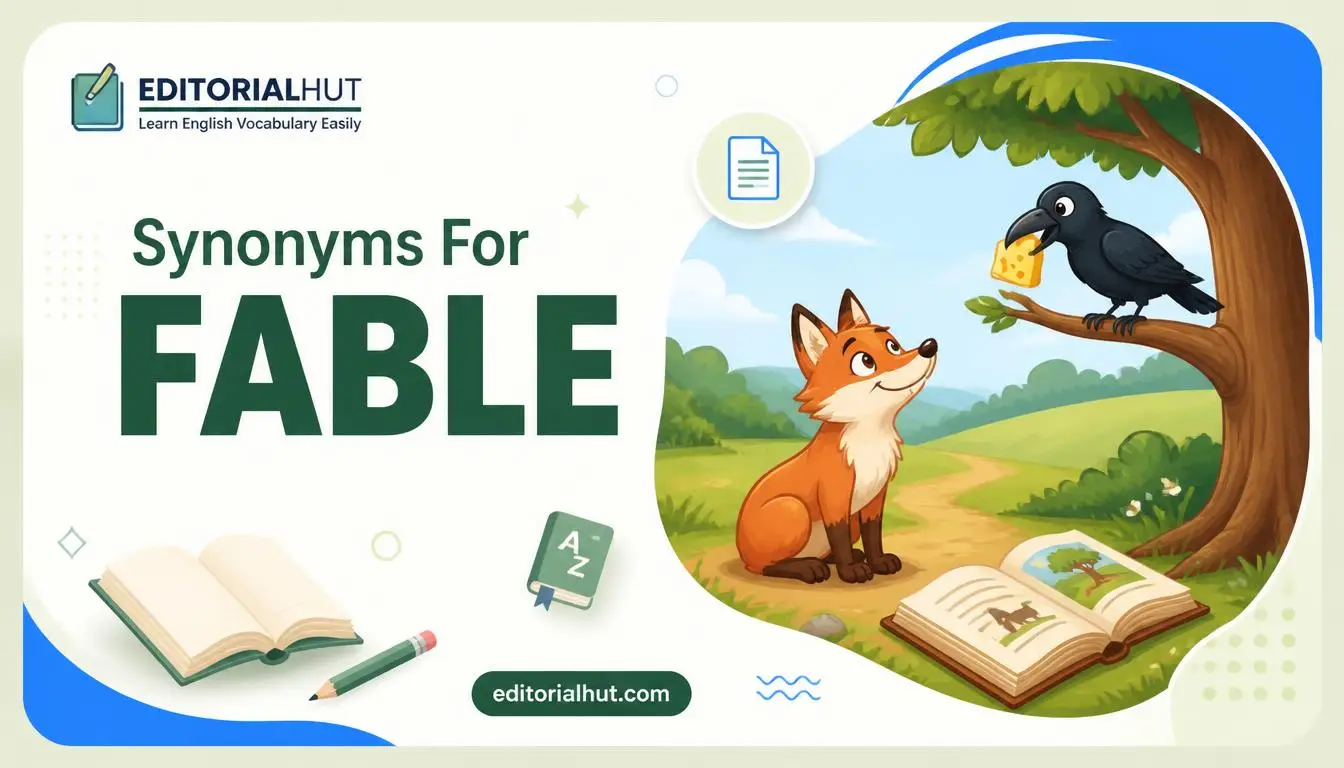 synonyms for fable
