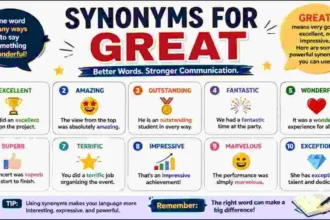 synonyms for great