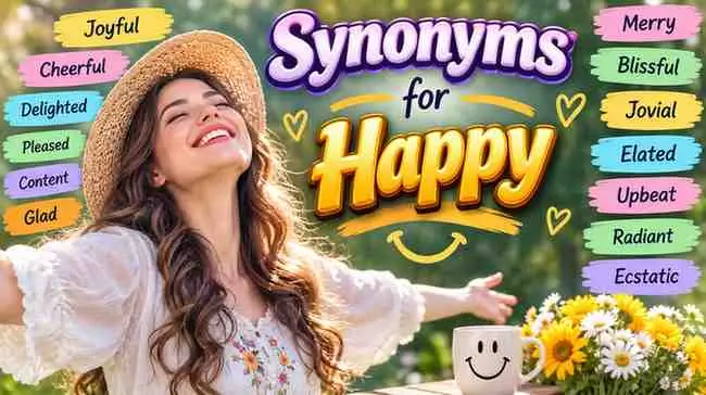 Synonyms for Happy