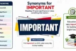 synonyms for important