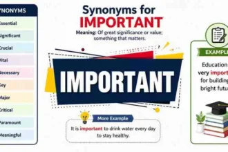 synonyms for important