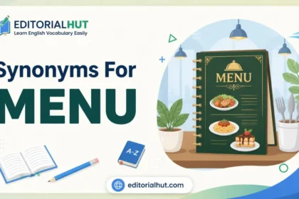synonyms for menu