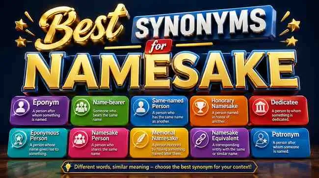 Synonyms for Namesake