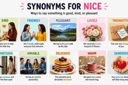 synonyms for nice