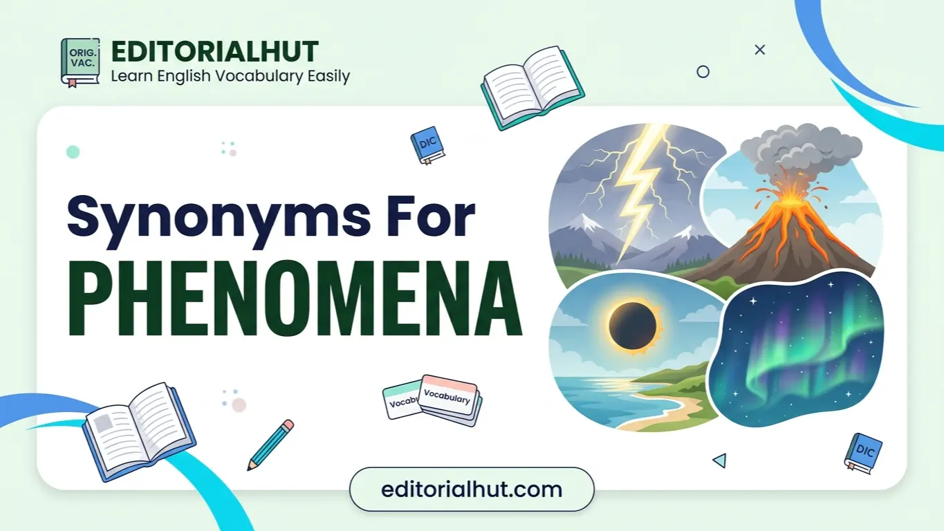 synonyms for phenomena