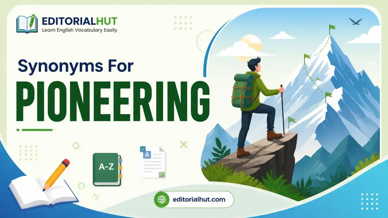 synonyms for pioneering