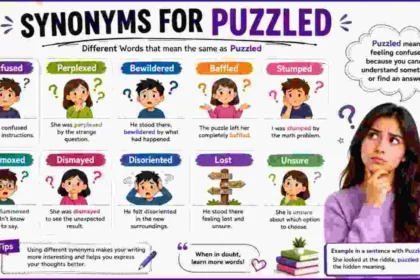 synonyms for puzzled