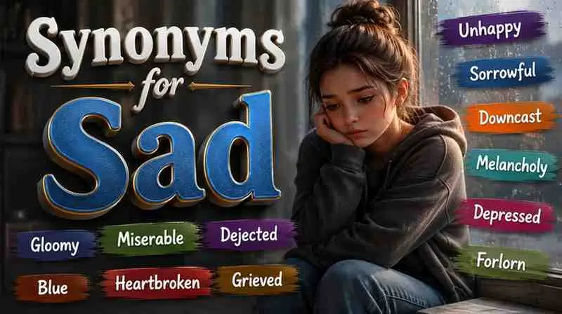 synonyms for sad