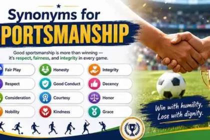 Synonyms for Sportsmanship