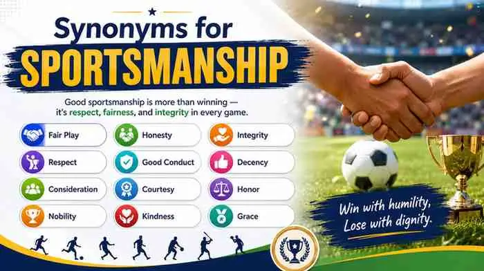 Synonyms for Sportsmanship
