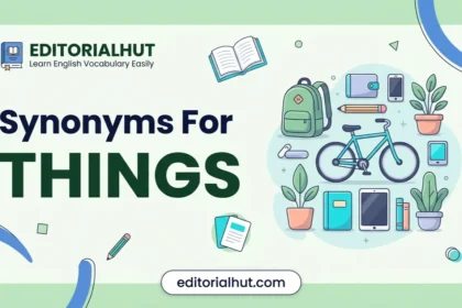 synonyms for things