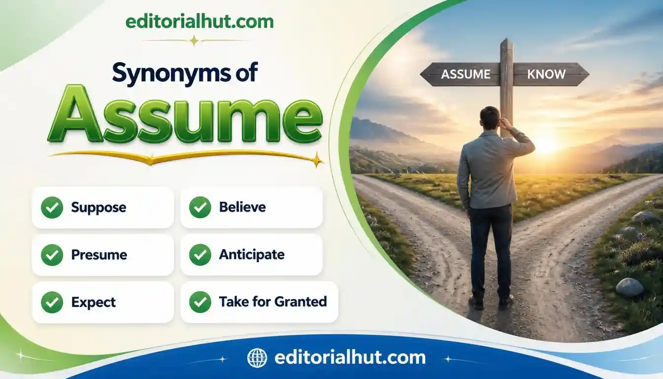 synonyms for assume
