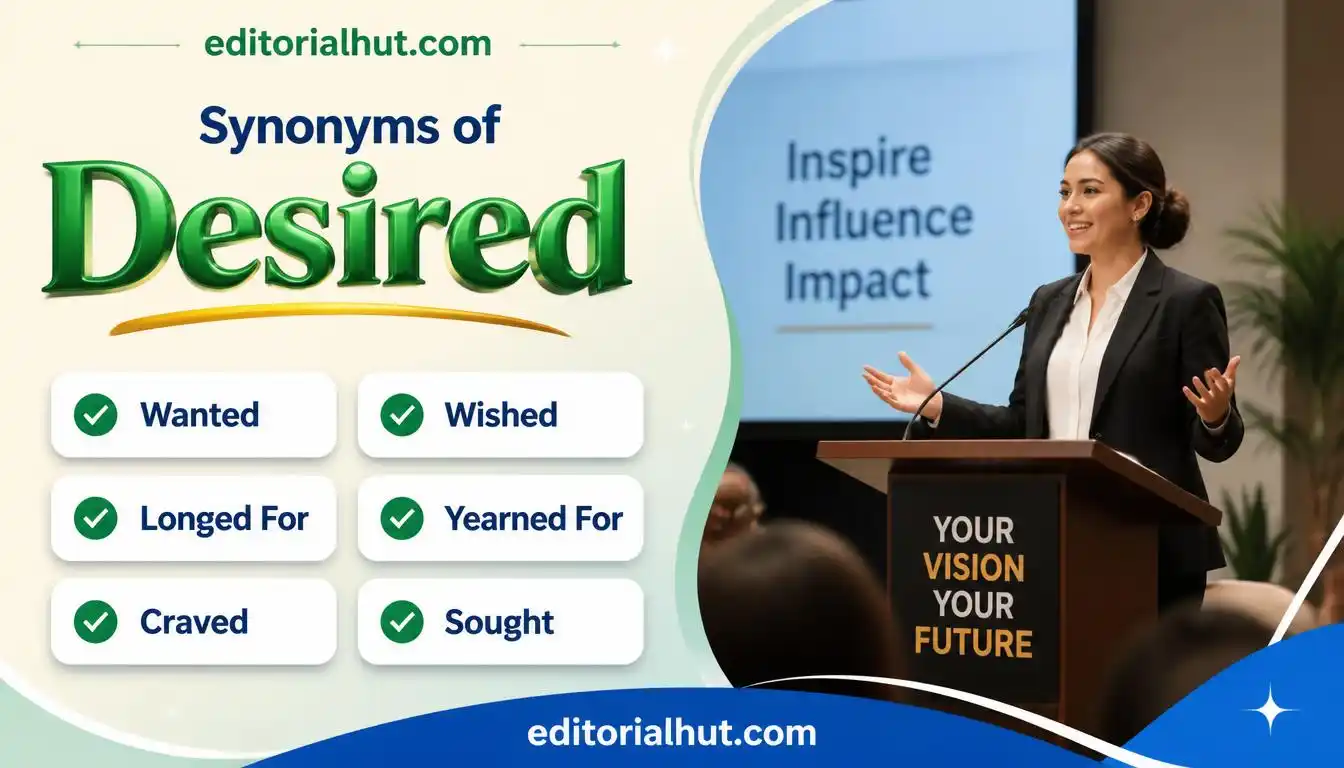 synonyms for desired