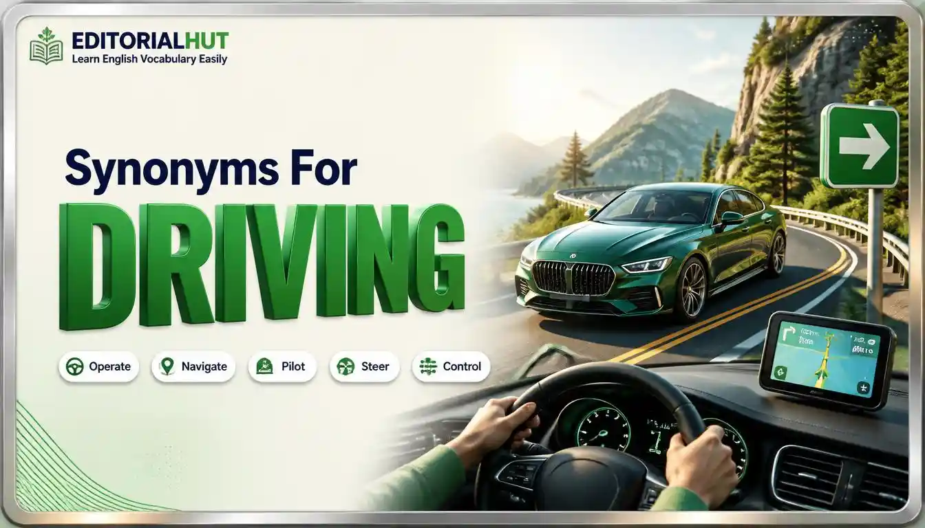 synonyms for driving