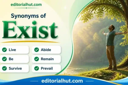 synonyms for exist