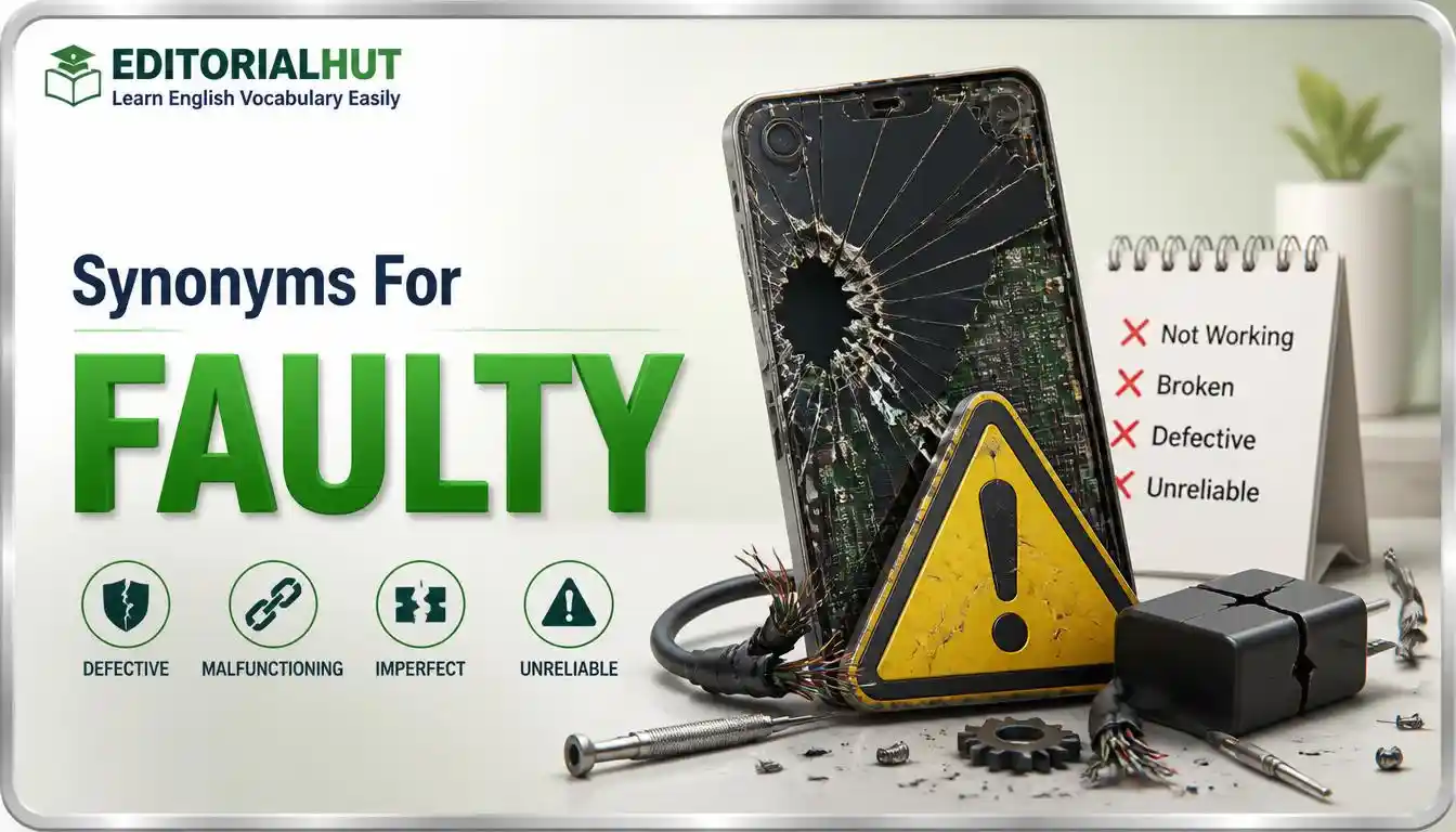 synonyms for faulty