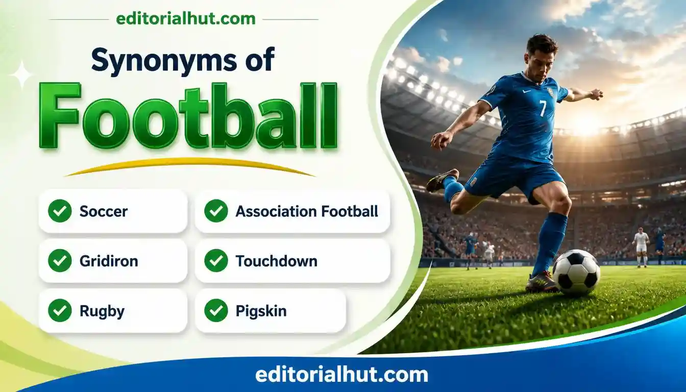 synonyms for football