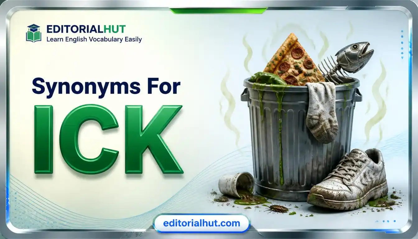 synonyms for ick