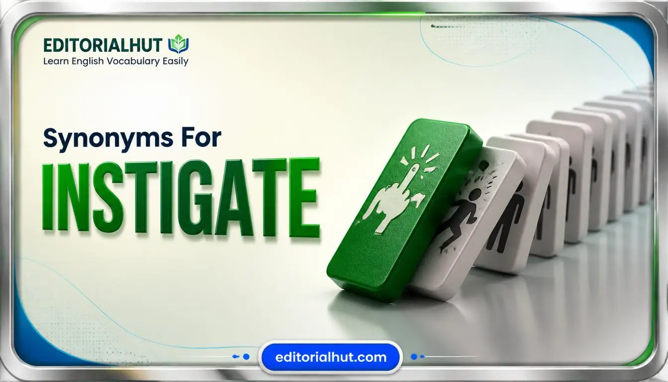 synonyms for instigate