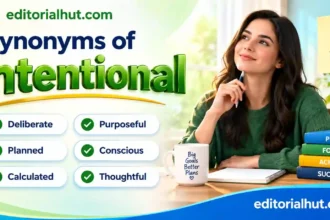 Synonyms for Intentional