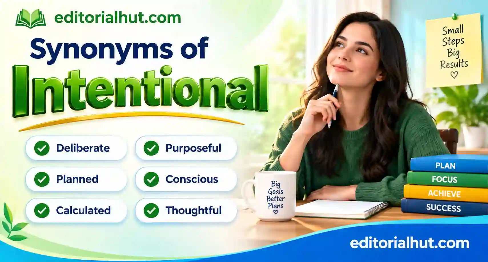 Synonyms for Intentional