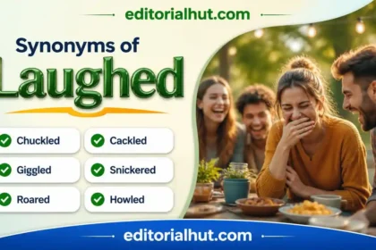 synonyms for laughed