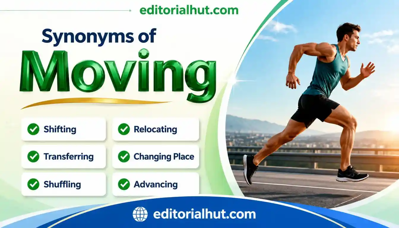 synonyms for moving