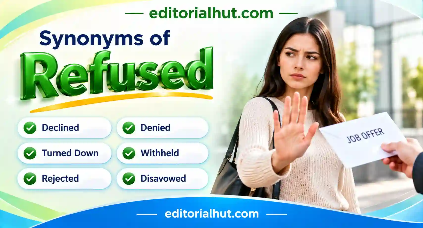 synonyms for refused