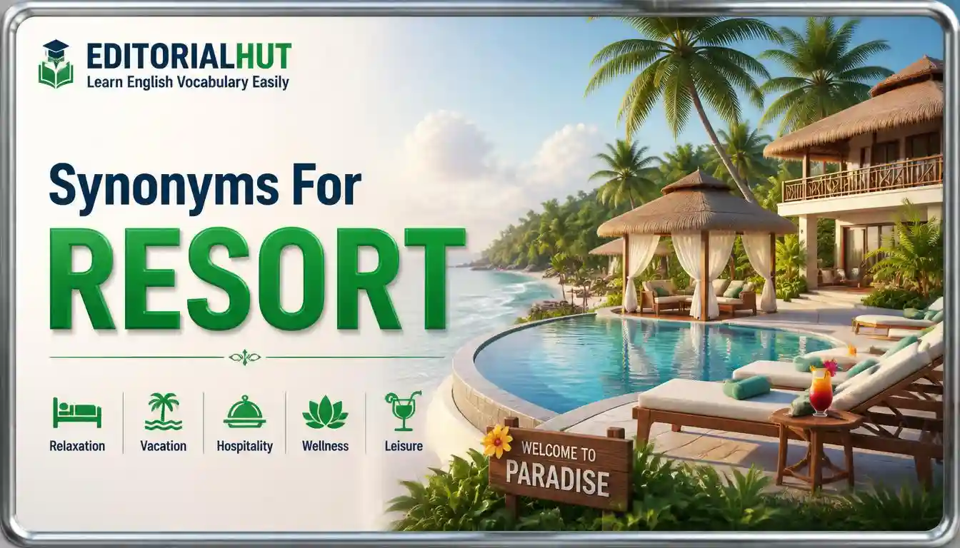Synonyms for Resort