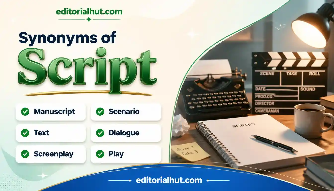 synonyms for script