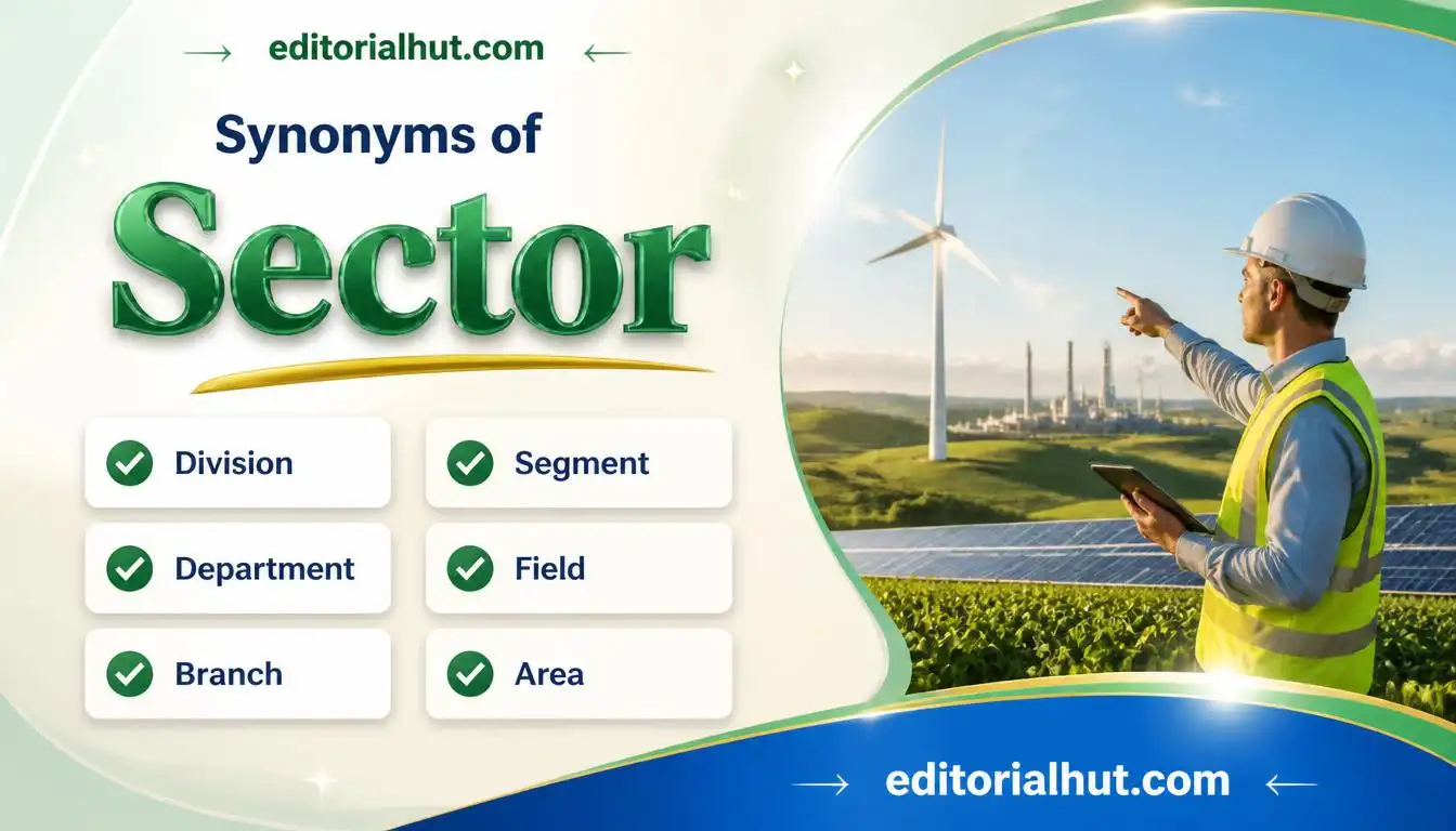 synonyms for sector