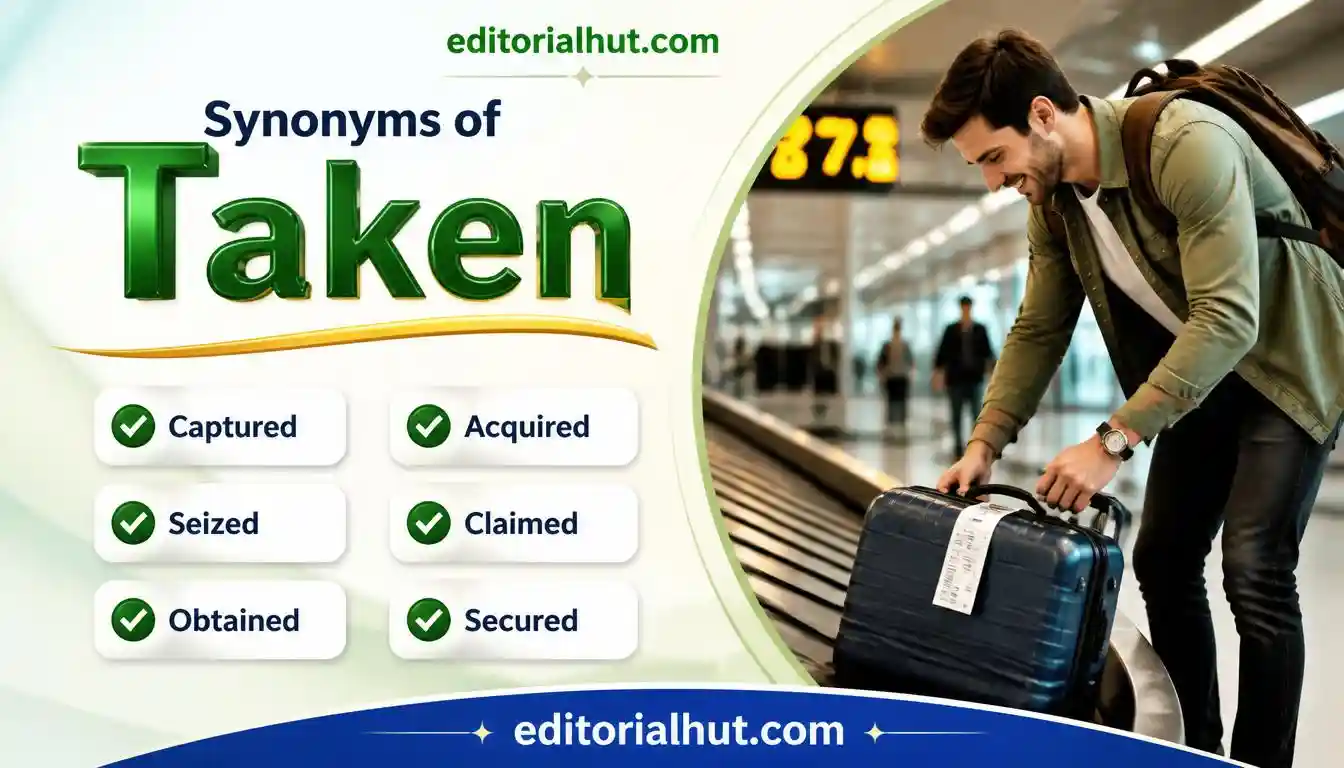 synonyms for taken