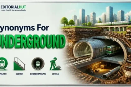 synonyms for underground