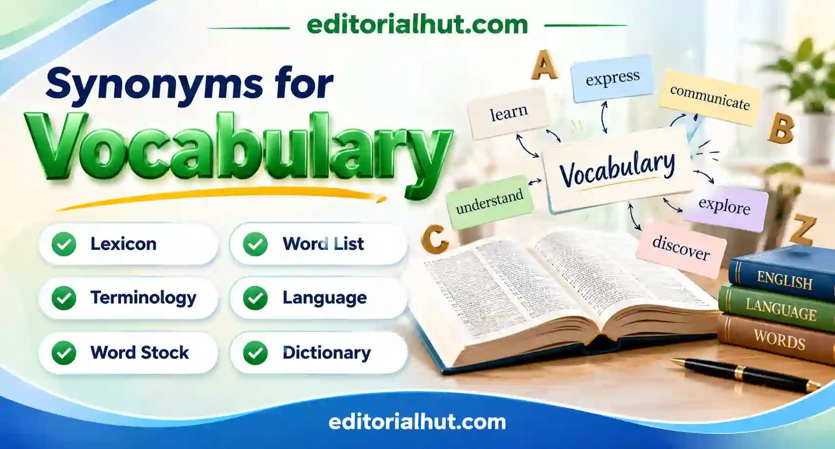 Synonyms for Vocabulary