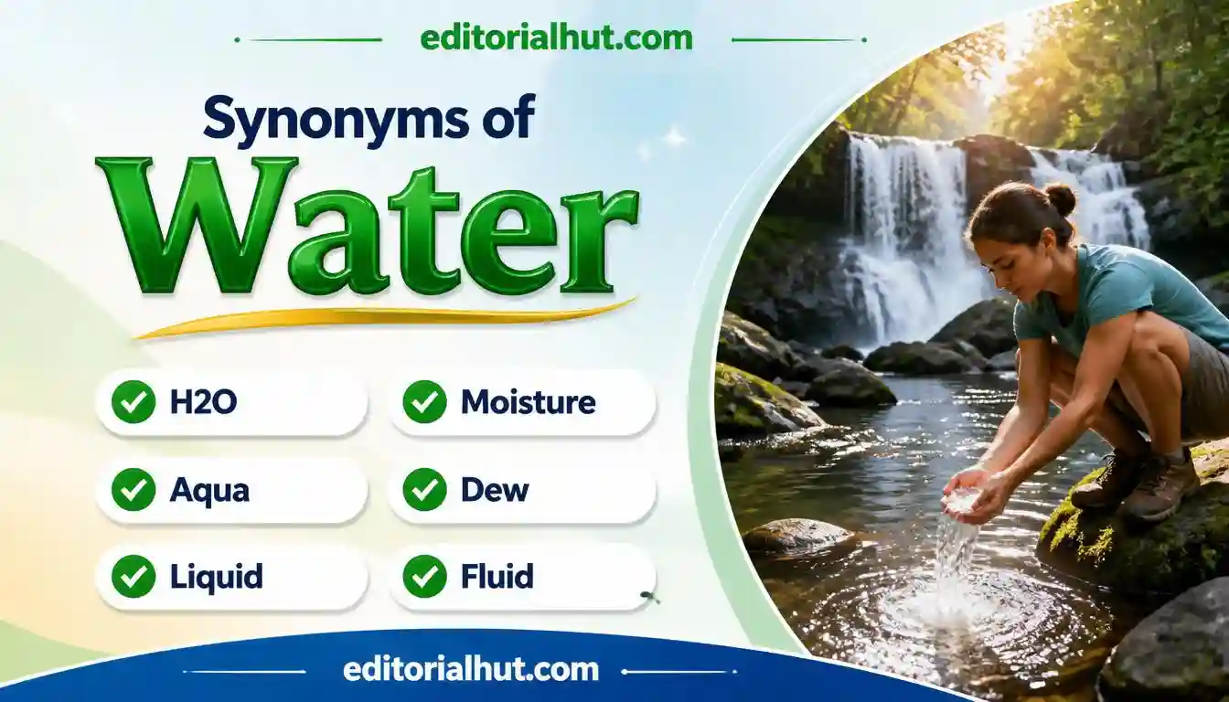Synonyms for Water