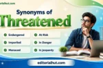 Synonyms for Threatened