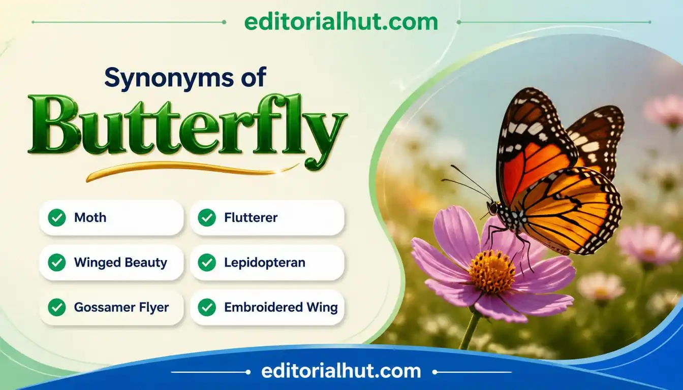 synonyms of butterfly