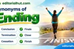 Synonyms of Ending