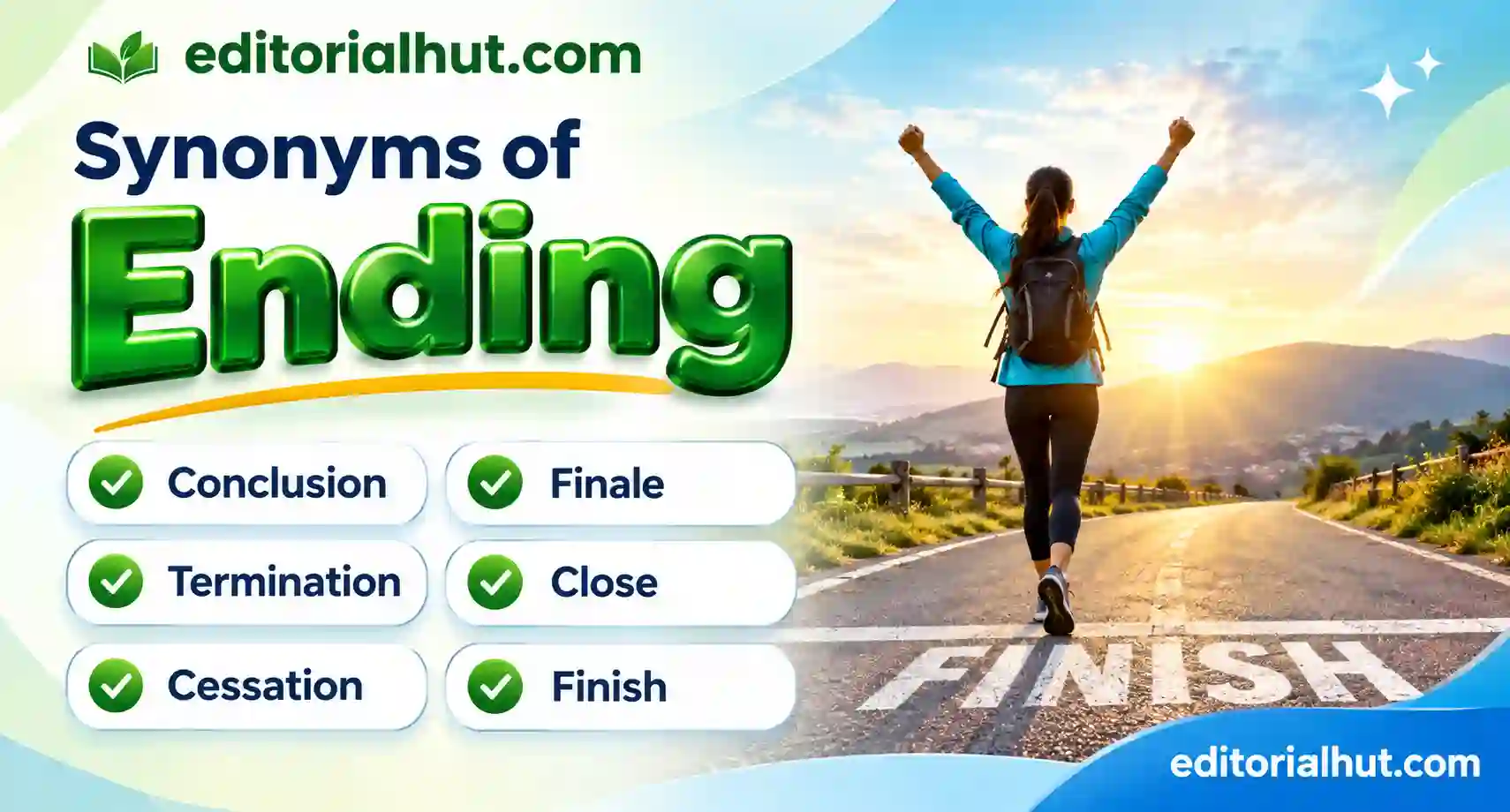 Synonyms of Ending