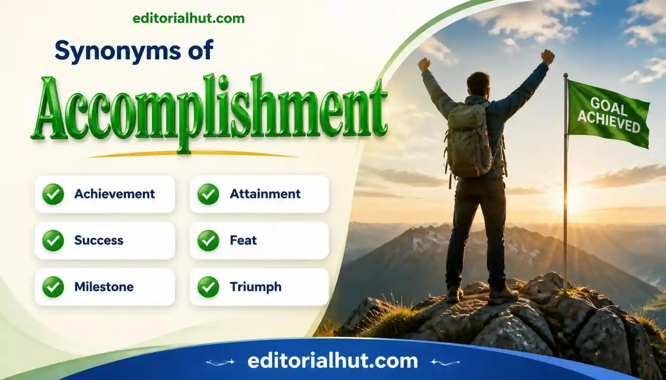 Synonyms for Accomplishment