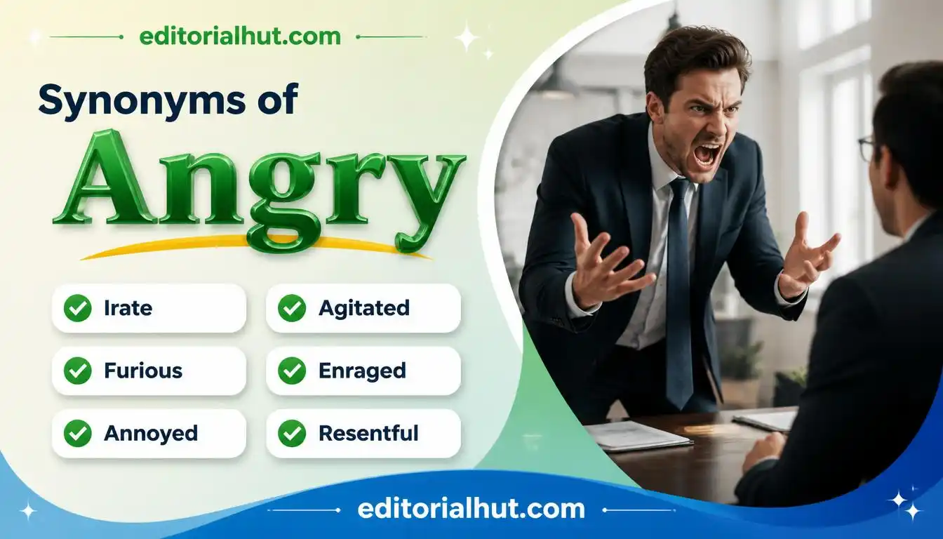 Synonyms for Angry