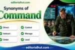 synonyms for command