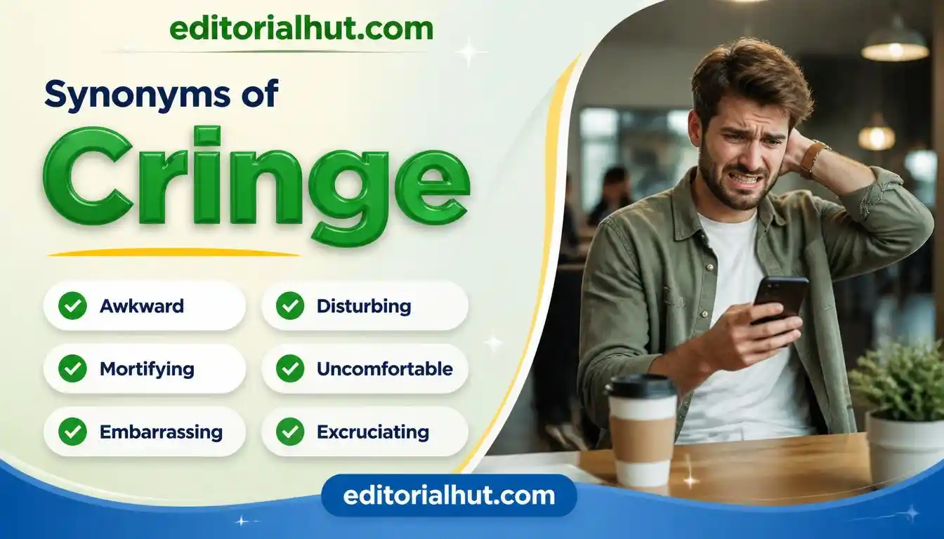Synonyms for Cringe
