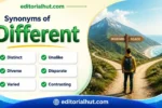 Synonyms for Different