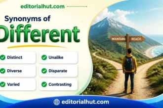 Synonyms for Different