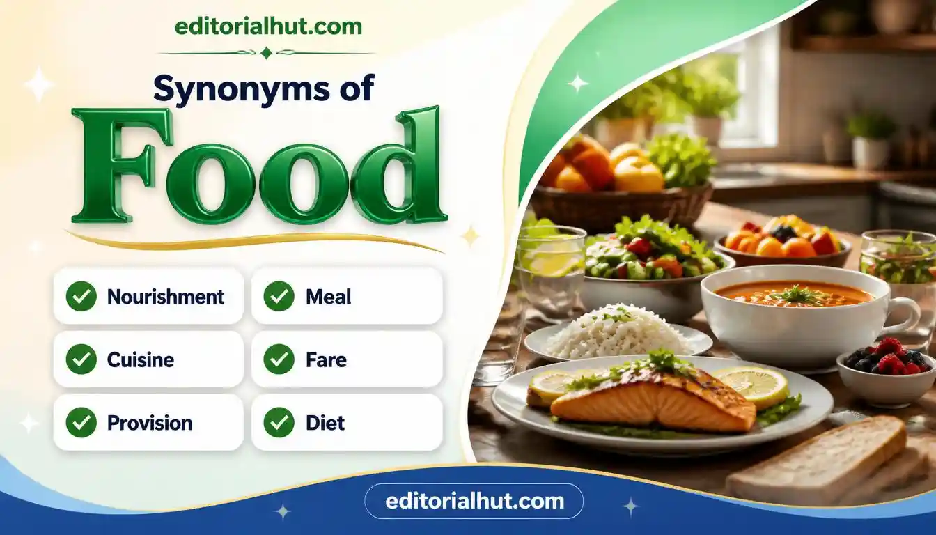 synonyms for food