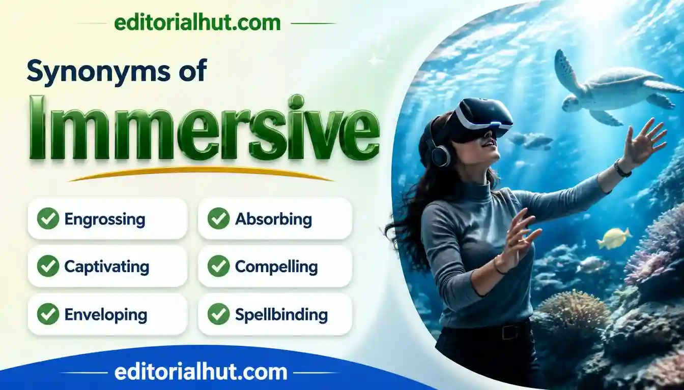 synonyms for immersive