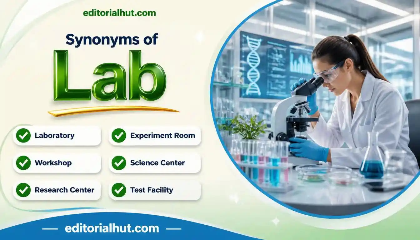 synonyms for lab